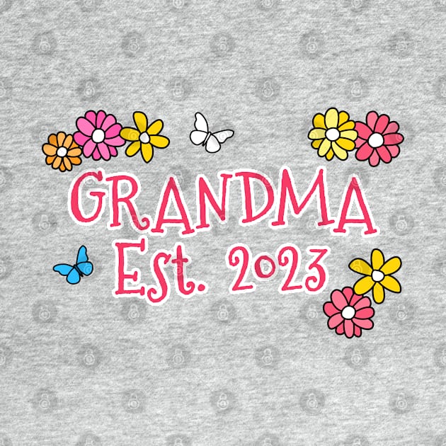 Grandma Est 2023 Mother's Day Mothering Sunday by doodlerob